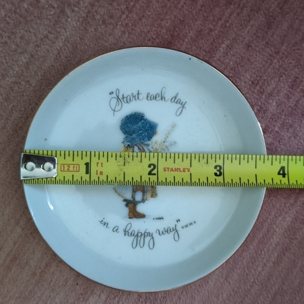 Holly Hobbie Set Of Six Coasters/Small Trinket Dishes - Picture 7 of 7